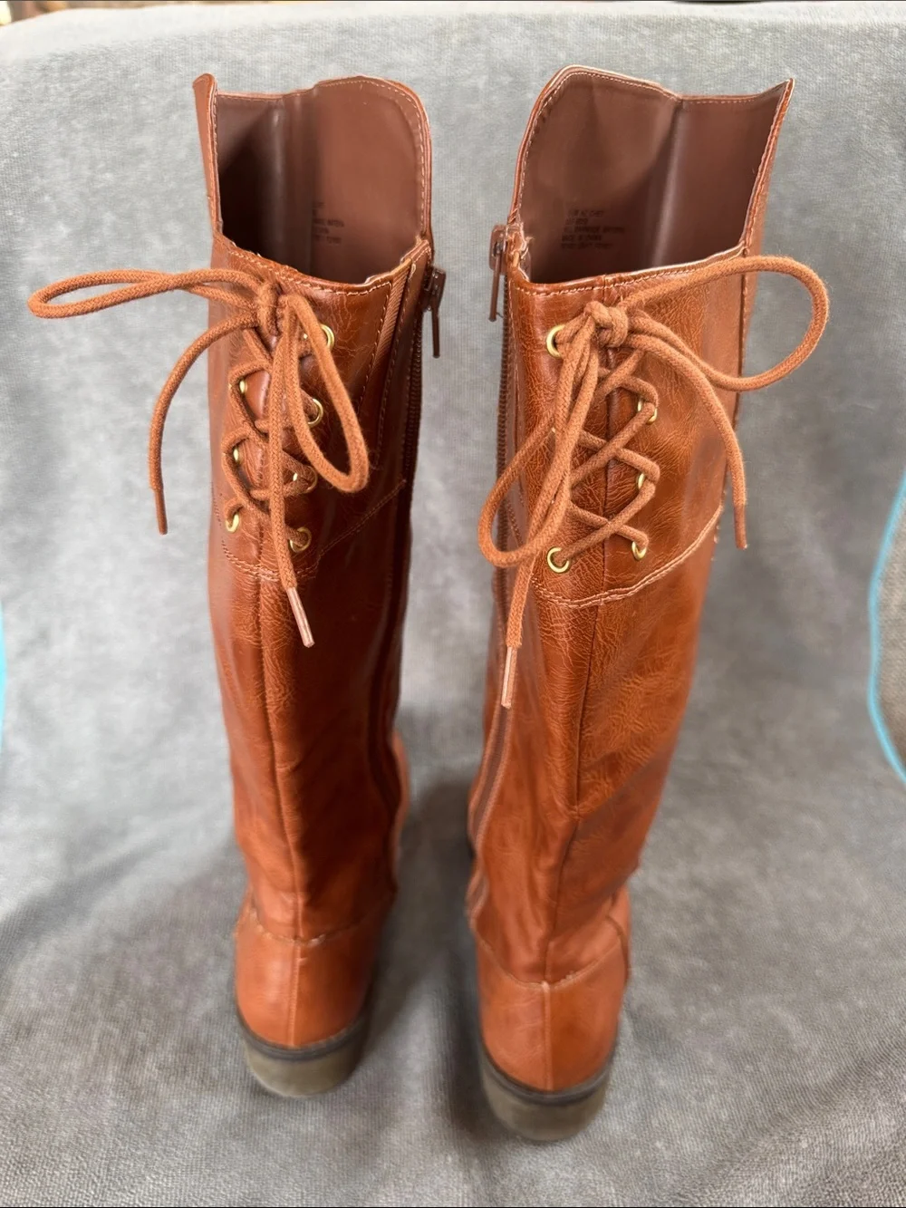 Arizona Jean Company Tall Cognac Over-The-Knee Boots